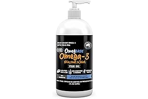 Omegease Cat Coat Oil Pure Omega 3 Fish Oil for Dogs & Cats