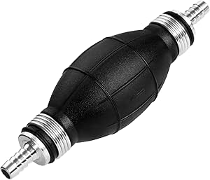 2 Handpumpen Für Benzin, Diesel & Öl – 8 Mm, Inkl. Schlauchklemmen, Für Auto, Boot & Rasenmäher