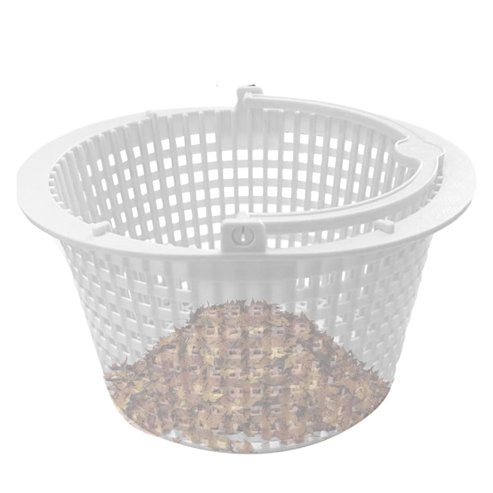Cestello Skimmer Piscina Strumento di Pulizia per Vasca Idromassaggio con | Skimmer Stagno Colino Piscina per Raccolta Detriti Galleggianti in Stagno Spa Acquatico Fontana e Fiume Lento