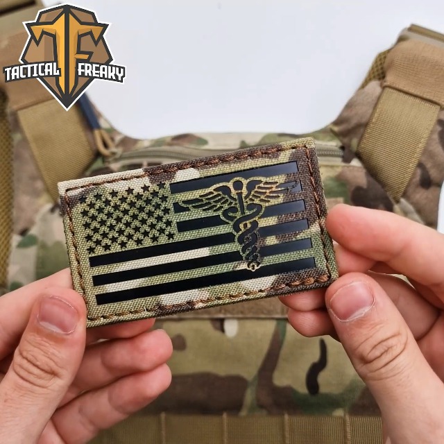 Amazon.com: IR America Caduceus Flag 2x3.5 EMS Medic Nurse Doctor