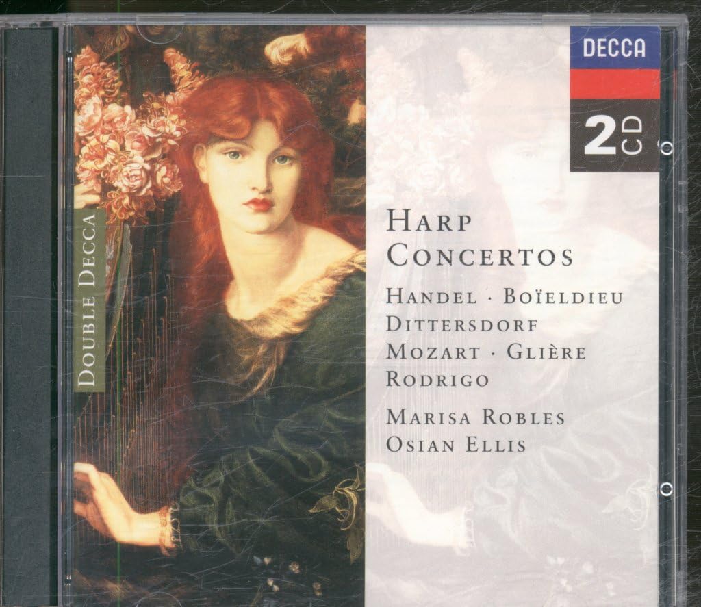 ROBLES / ELLIS - HARP CONCERTOS BY HANDEL, BOILDIEU, DITT [Audio CD] ROBLES / ELLIS