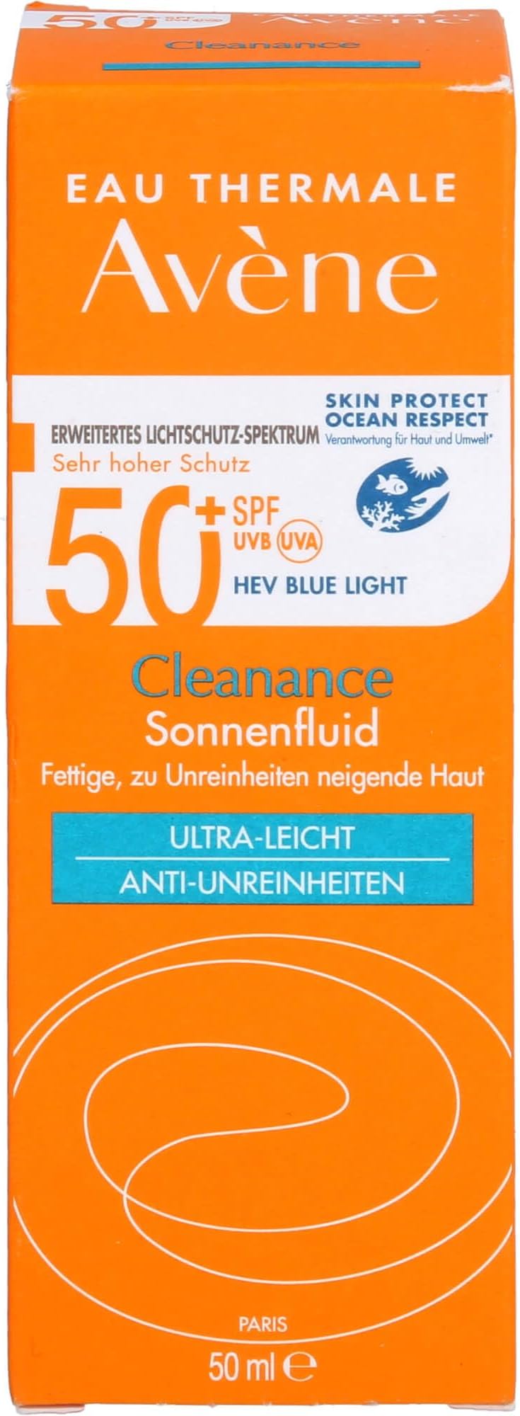 Eau Thermale Avene Very High Protection SPF50+ Cleanance Sunscreen for Oily, Blemish Prone Skin - 50ml Spray