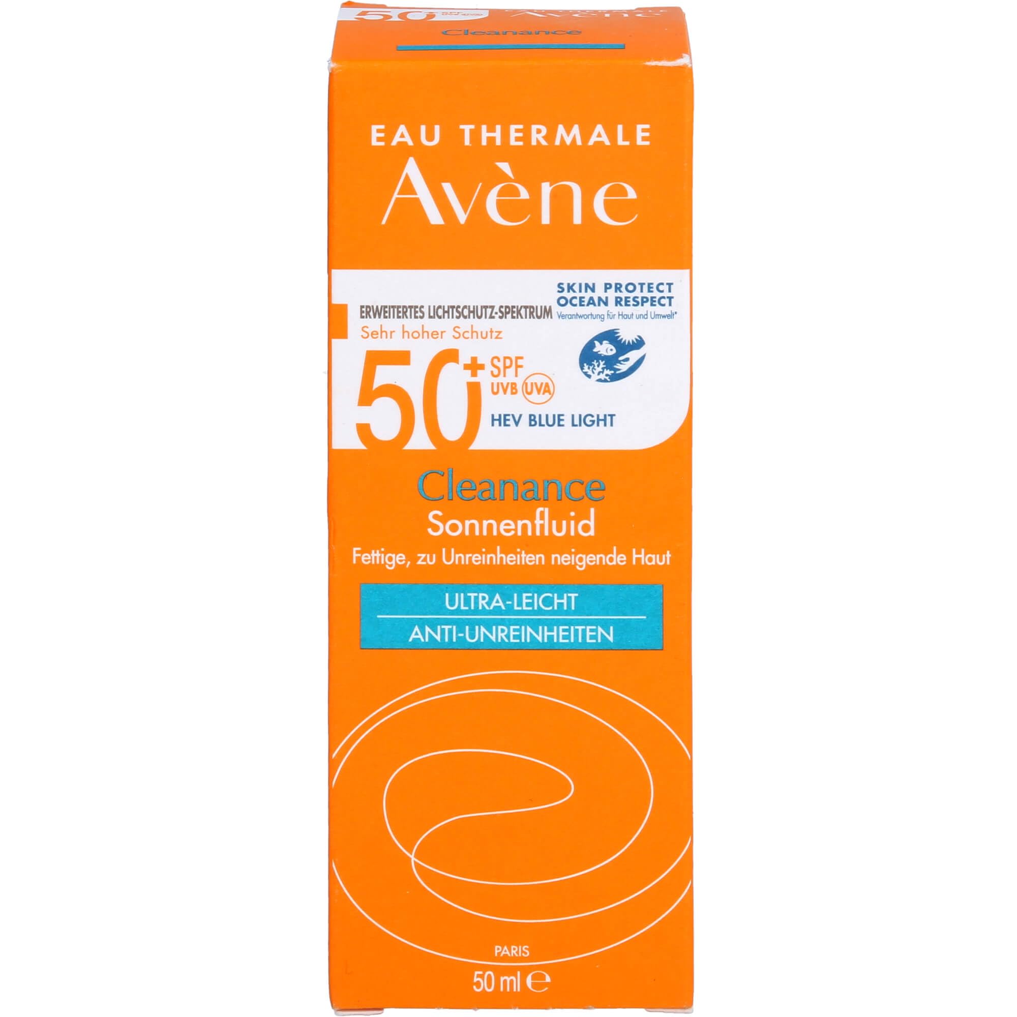 Eau Thermale Avene Very High Protection SPF50+ Cleanance Sunscreen for Oily, Blemish Prone Skin - 50ml Spray