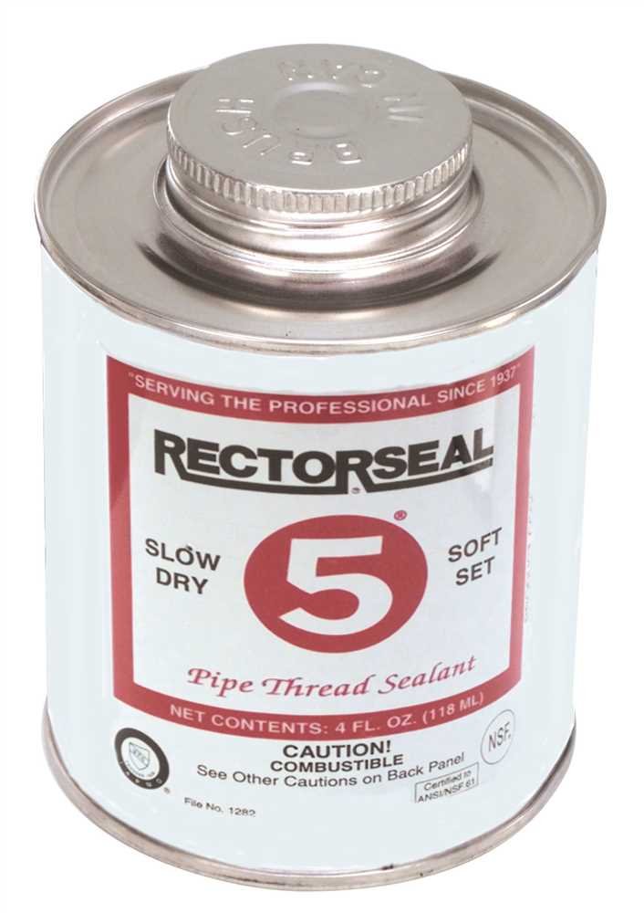 Rectorseal Yellow Pipe Thread Sealant 16 oz.