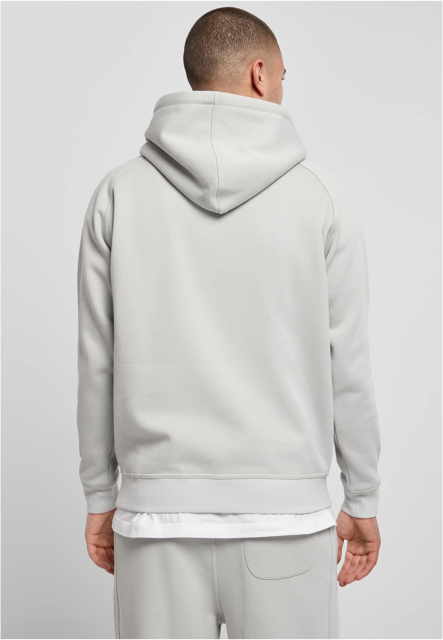Urban Classics TB014-Blank Hoody 2-Pack, Felpa con Cappuccio Uomo, Lightasphalt, XL