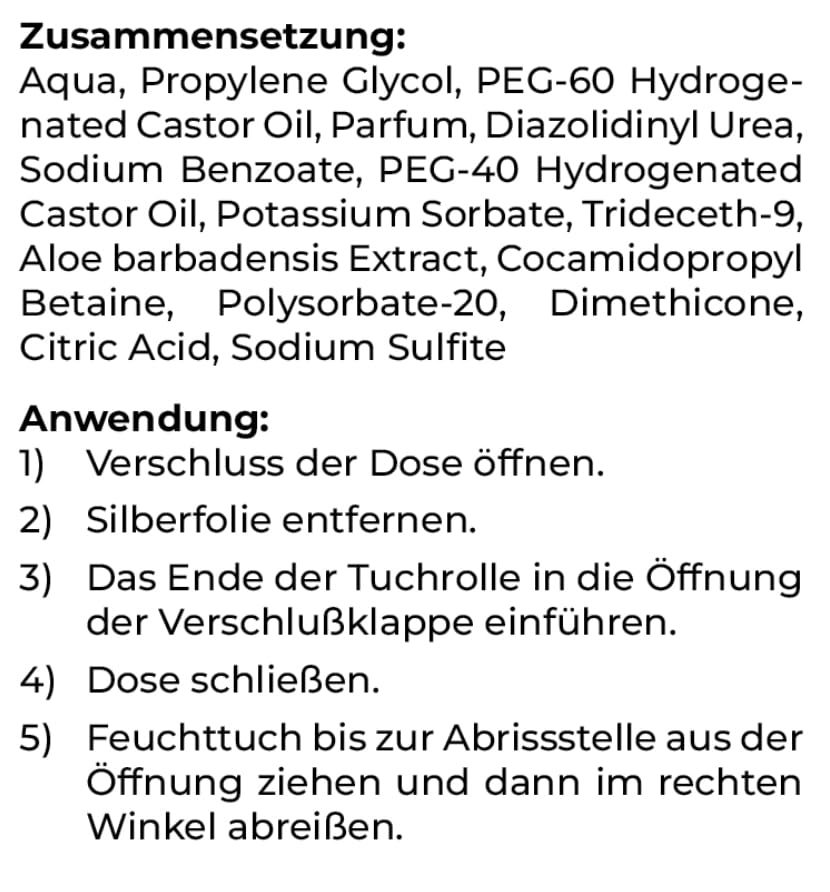 Canina 74112 0 Petvital Ohrentücher, 120 Stück (1er Pack)
