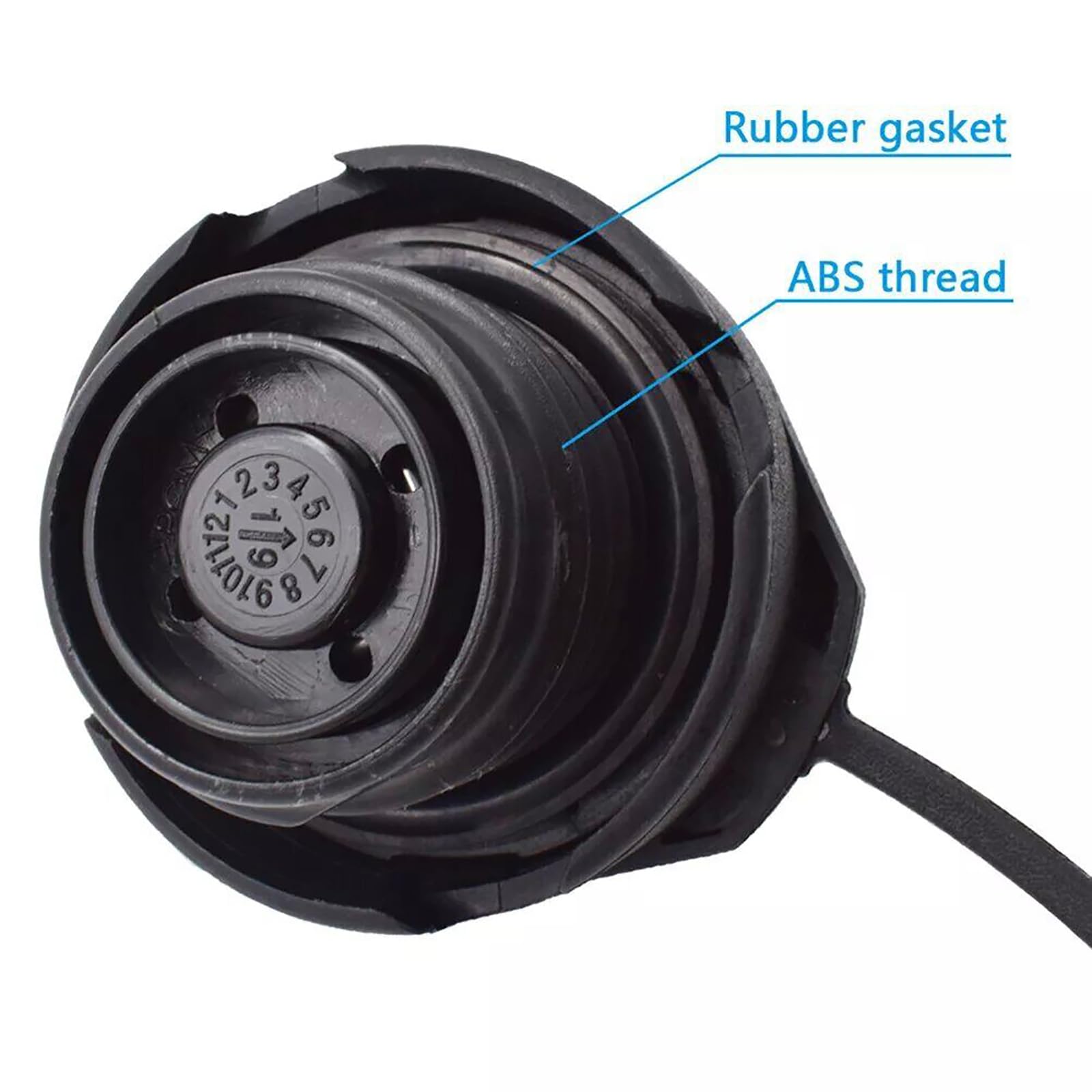 Pokrywa zbiornika paliwa, do Audi VW Golf 3, 4, 5, 6, A4, A6, A8, Jetta, Passat 1J0201550A, 1H0201553B