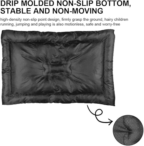 Miniatura 3 de Cat Bed Cute Cartoon Animals XL Pet Beds Foldable Tuff Cargo Dog Bed Non Slip Bottom Cama para Perros Grandes 24 × 18 inch