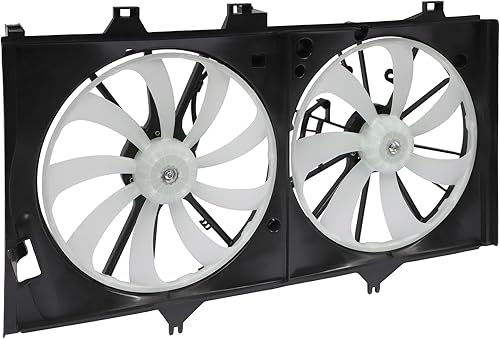 Miniatura 9 de SCITOO Ventilador de refrigeración 620-531 + condensador 3113PA* 1 apto para Toyota 2002-2006 para Camry 2004-2008 para Toyota para Solara