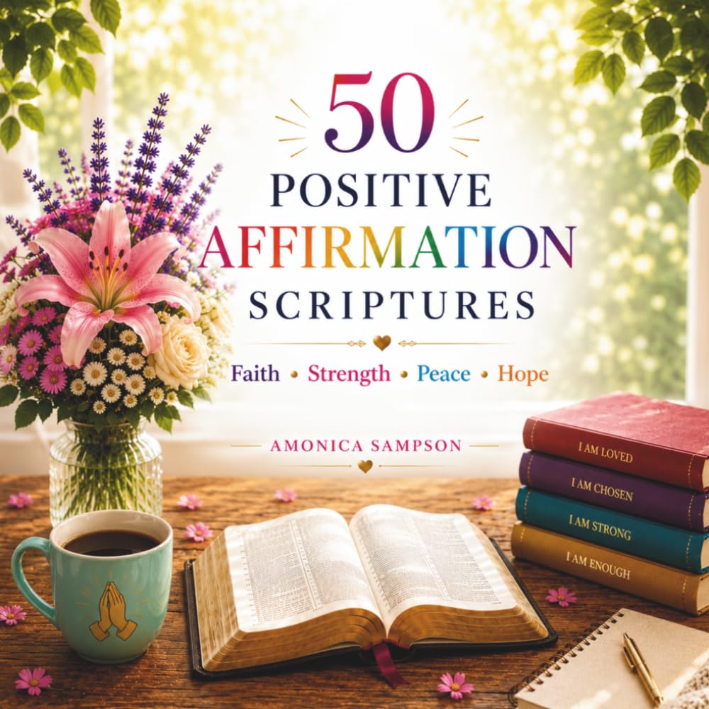 50 Bible Affirmations: Faith Strength Peace Hope