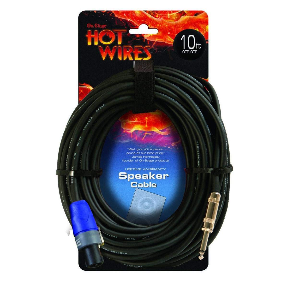 Hot fili Speakon a 1/10,2 cm cavi per altoparlanti 304 cm