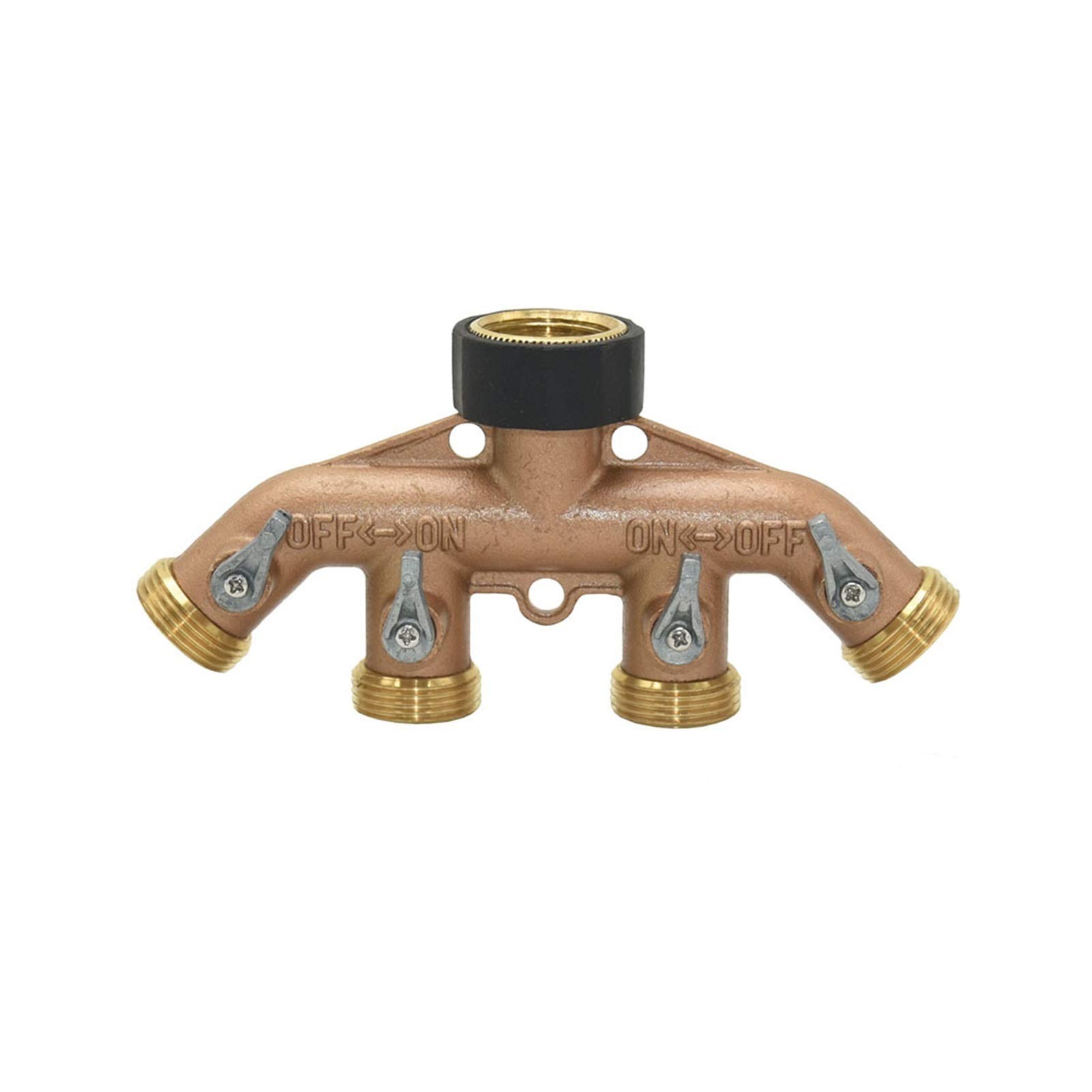 Raccordi per Tubi di irrigazione, Raccordi for irrigazione a Goccia Connettore rapido for Rubinetto da Giardino a Quattro Vie filettato 3/4 Pollici