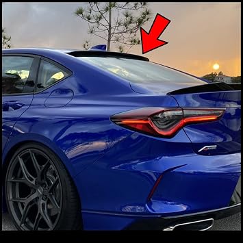 SpoilerKing Rear Window Roof Spoiler Compatible with Acura TLX 2021-present 284R