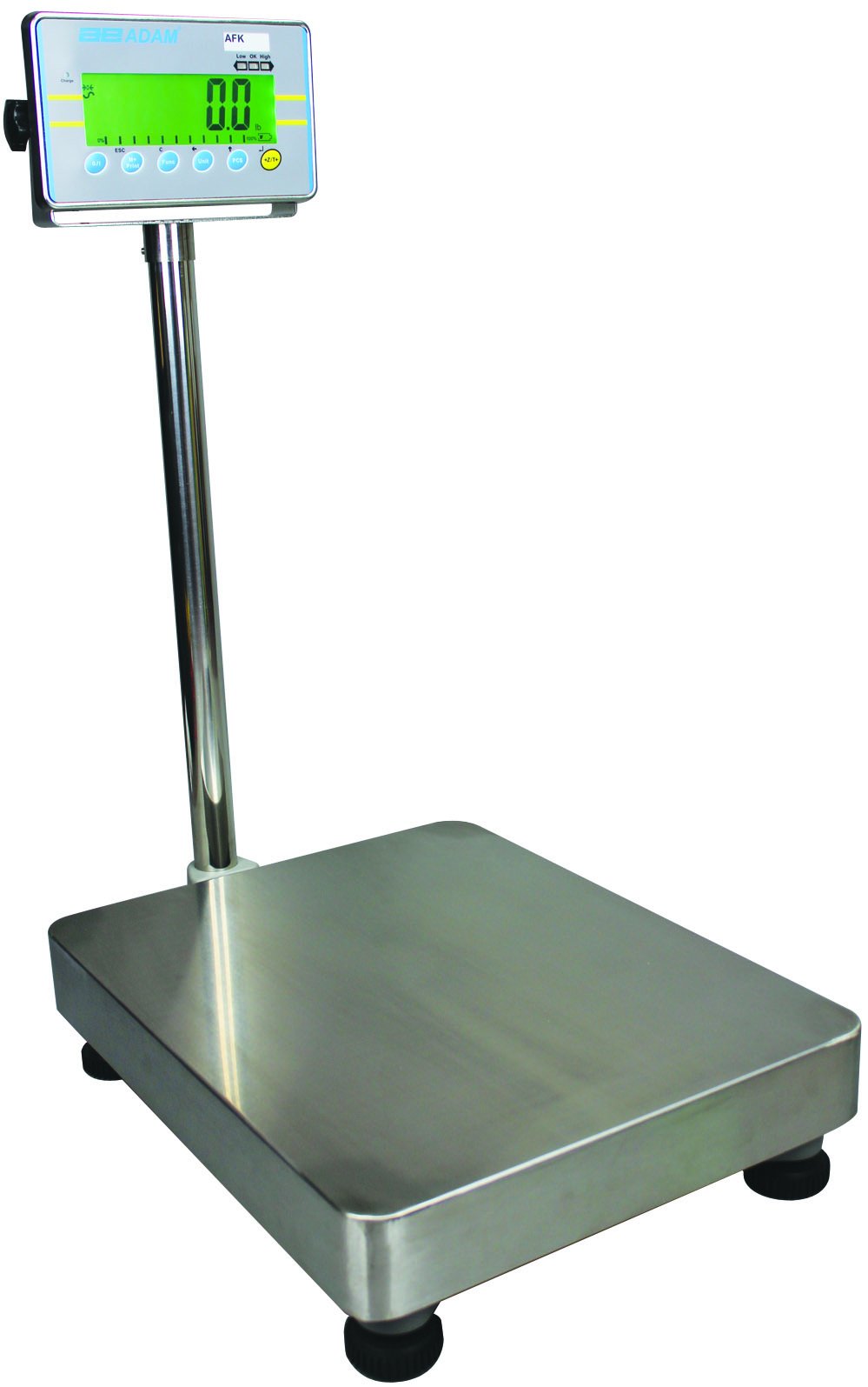 AE ADAM AFK 300 Waage, 300 kg Kapazität, 20 g Ablesbarkeit, Größe Lastplatte 400 mm x 500 mm