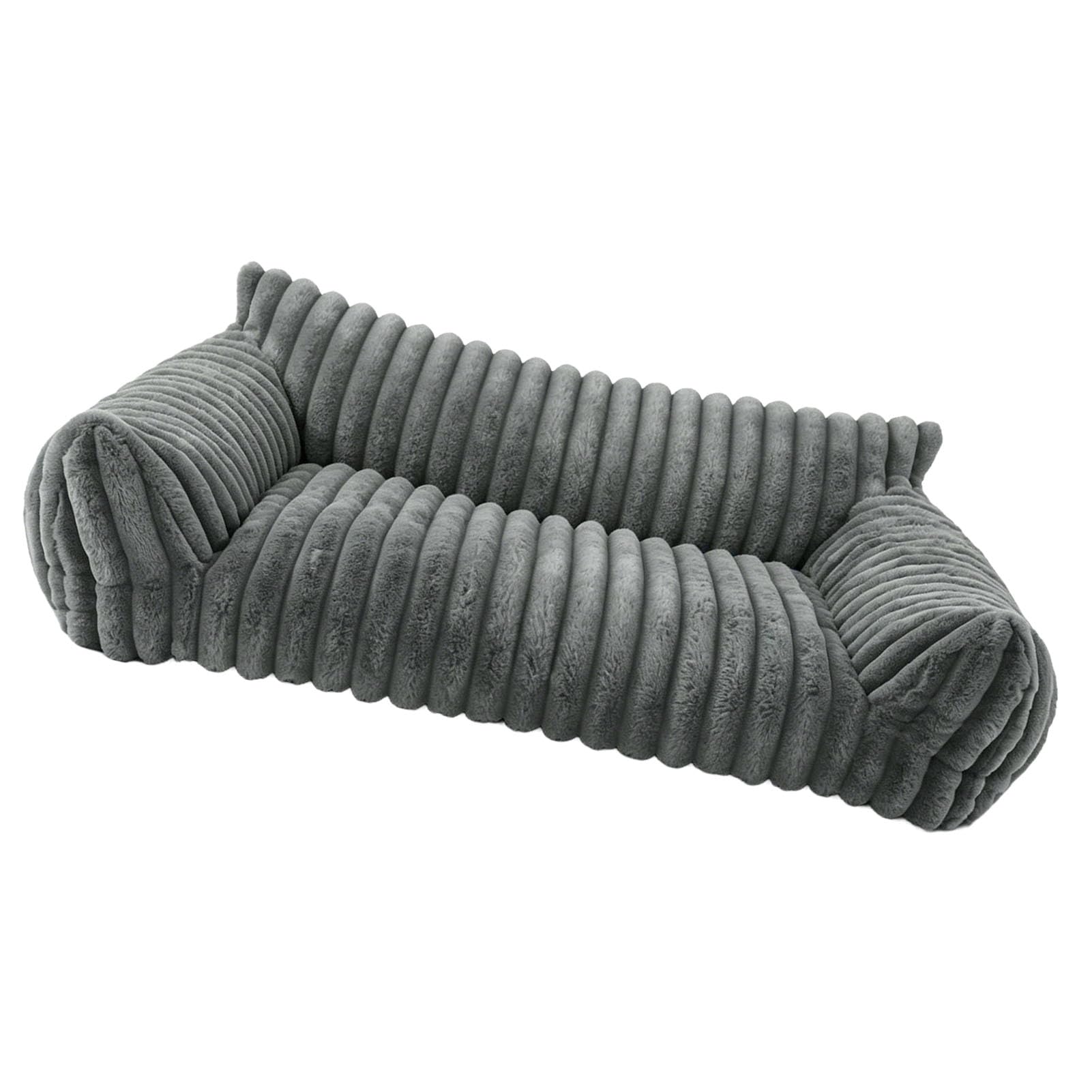 Legowisko dla Psa, Zmywalna, Wygodna, Ciepła i Miękka Sofa z Oparciem dla Małych Kotów i Psów (M75*50 * 20 cm)