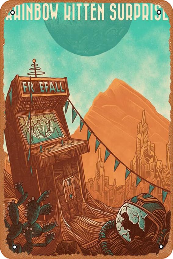 Amazon.com: Zuhhgii Rainbow Kitten Surprise Band Tour Music Poster