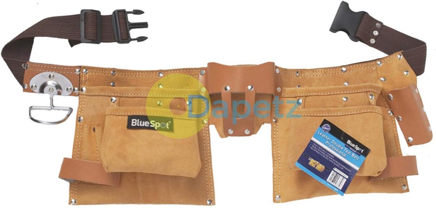 Blue Spot Professional Double Leather Tool Pouch