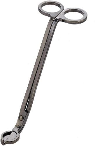 MUXSAM Recortadora de mecha de vela, cortador de mecha, tijeras de acero para velas, cortador de mecha, herramienta de cuidado de velas para amantes