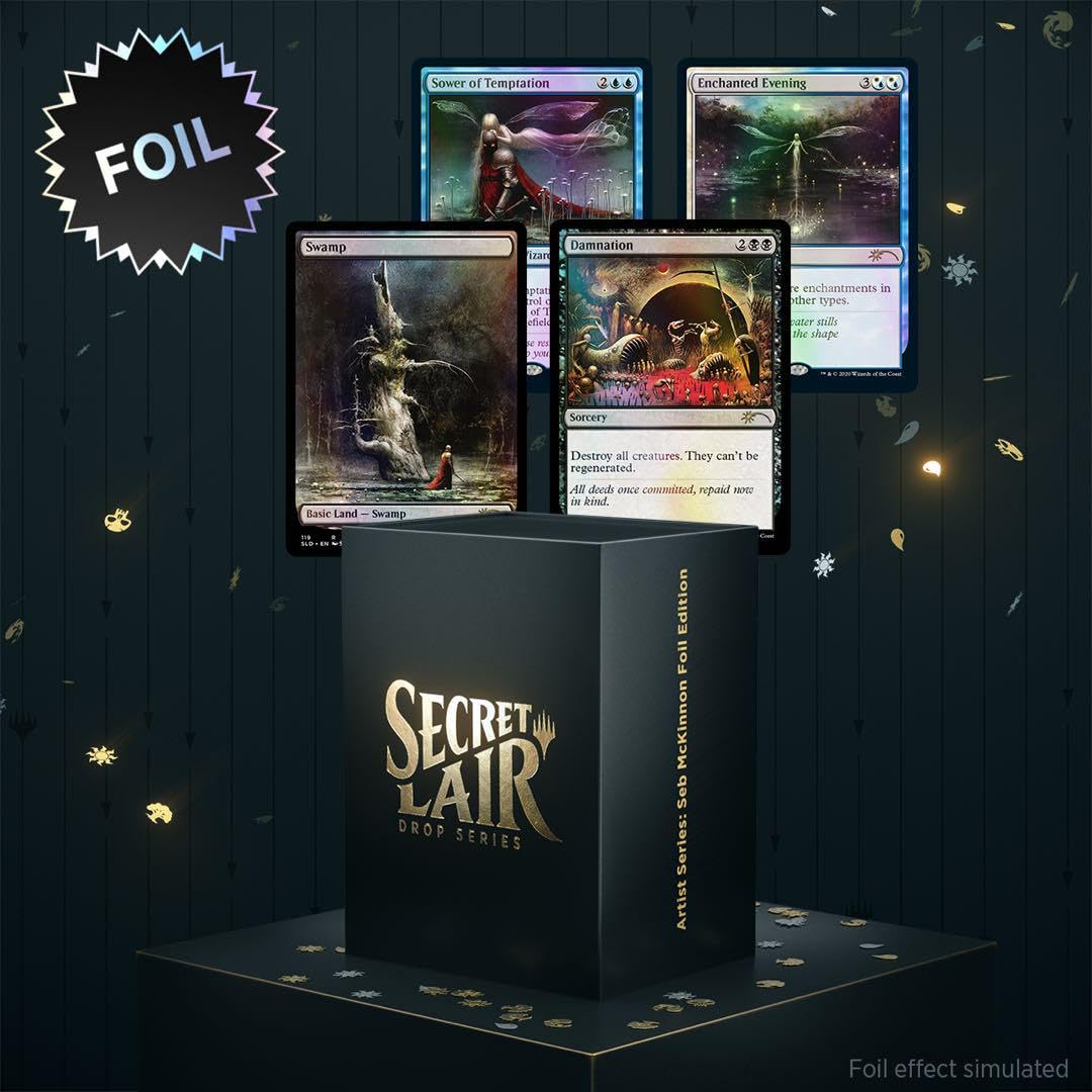 Amazon.co.jp: MTG Secret Lair Seb McKinnon FOIL ERG : おもちゃ