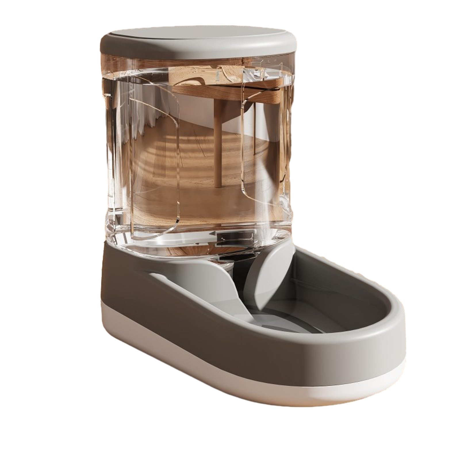 Fourniture d'eau de capacité stable via un bol d'alimentation transparent