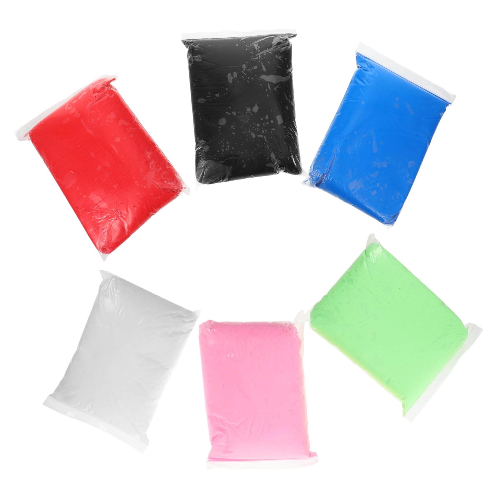 6sacs Pâte à Modeler Colorée Ultra Légère De Pâte à Modeler Pour Garçon Fille Kit Argile à Séchage à Air Idéale Pour Activités Manuelles Art