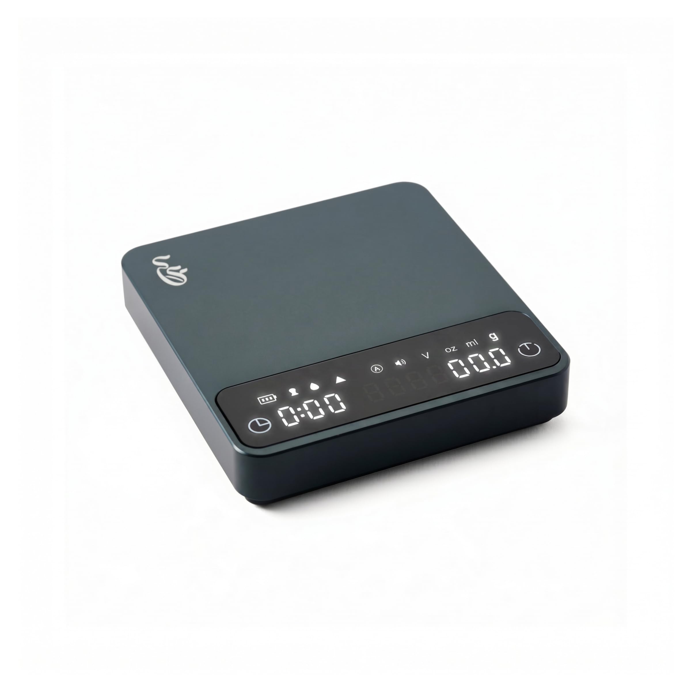 Photo 1 of Milk & Beans Libra Espresso Scale with Timer, Compact Anodized Aluminum Body, 2kg/0.1g High Precision Pour Over Coffee Scale, USB-C Rechargeable Scale for Home Baristas