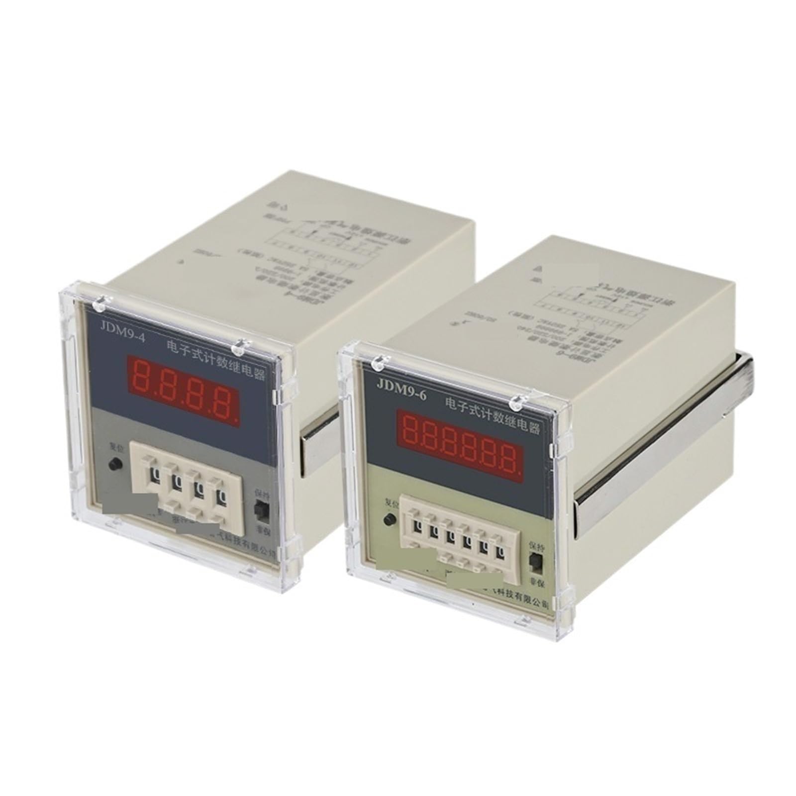 Contador digital JDM9-6 con relé de acumulación AC380V y memoria