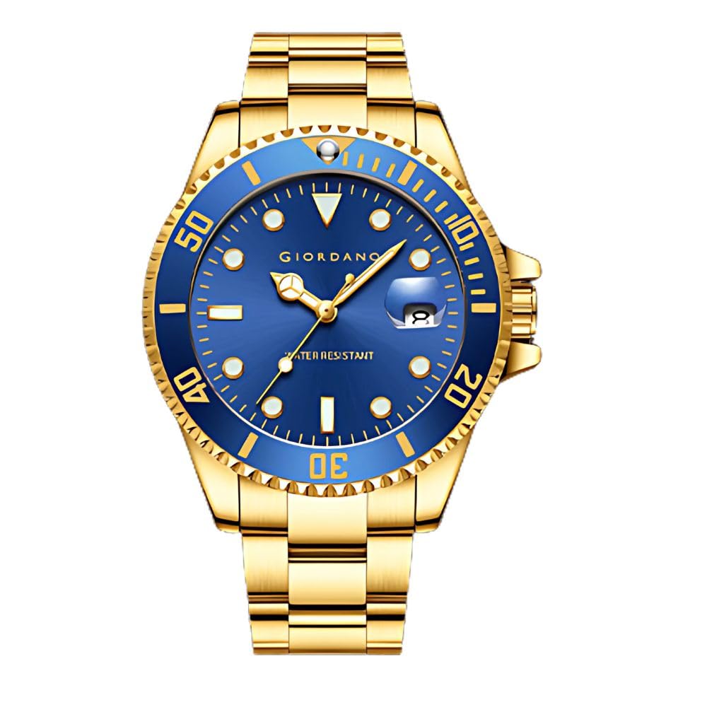 giordano Analog Wrist Watch for Men Stylish Metal Strap with Water Resistant 3 Hand Mechanism Watch GD-50006-picture-32
