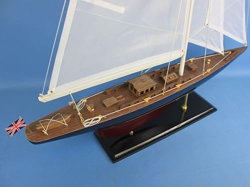 Miniatura 3 de Hampton Nautical Modelo de madera Velero Yate Endeavour, 35"
