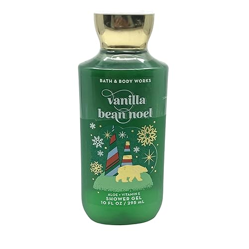 Miniatura 3 de Bath and Body Works - Set de regalo de gel de ducha de 10 onzas y loción de 8 onzas (Vanilla Bean Noel), multicolor