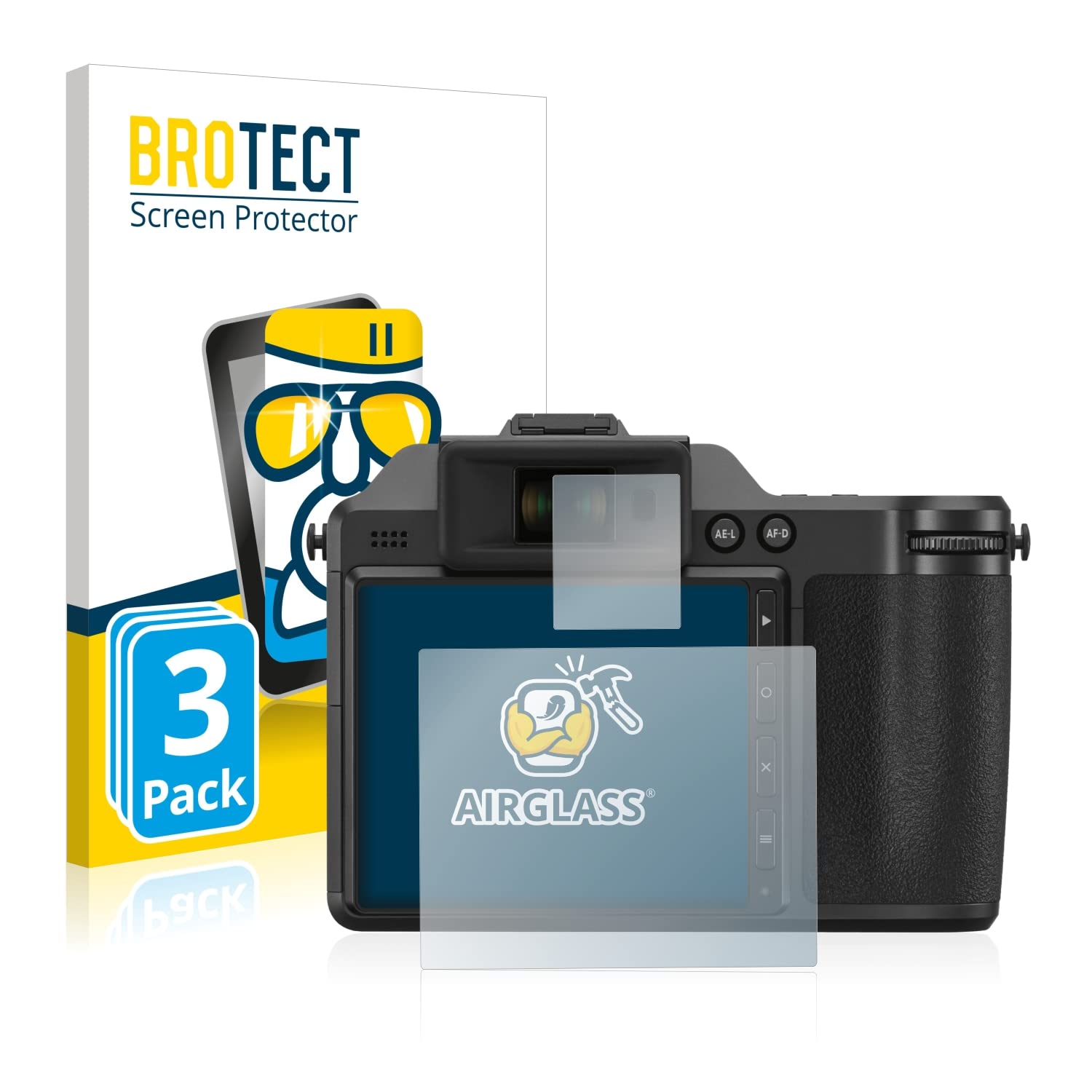 brotect Pellicola Protettiva per Fujifilm X10 Protezione Schermo (2 Pezzi) [Trasparente, Anti-Impronte