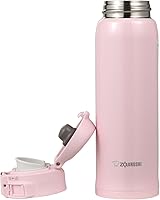 Vista 5 de Zojirushi SM-SA48PB Stainless Steel Mug, 16-Ounce, Pearl Pink