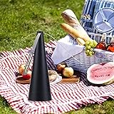 【Hält Fliegen vom Essen fern】: Es ist ein leichter, geruchsfreier Ventilator, der Sie auf Ihrem Picknick oder Tisch entdeckt, um durch Bombenangriffe auf Ihr Essen weiter zu fliegen. Endlich können Sie sich bei einer Mahlzeit im Freien unterhalten, ohne alle Fliegen zu schlagen die Zeit.