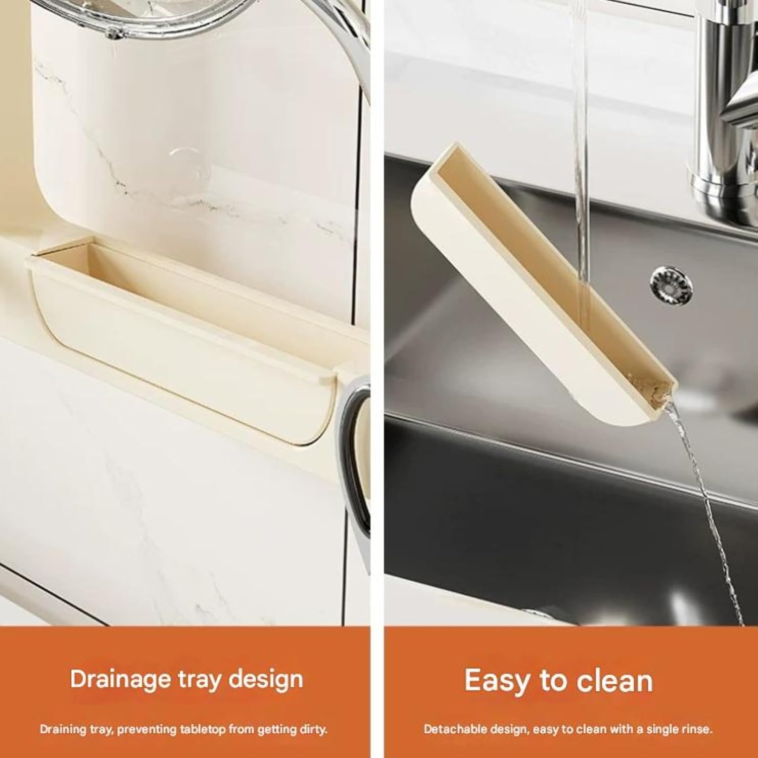 Suction Wall Pot Lid Rack, Multi-Layer Kitchen Organizer for Cutting Boards and Towels, No-Drill Drip Tray Storage Shelf, Space-Saving Wall Mounted Rack (brown)