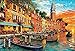 Puzzle Adulte 6000 Pieces Coucher de Soleil a Venise : Promenade des Amoureux en gondole sur Le Canal Collection Paysage Italie