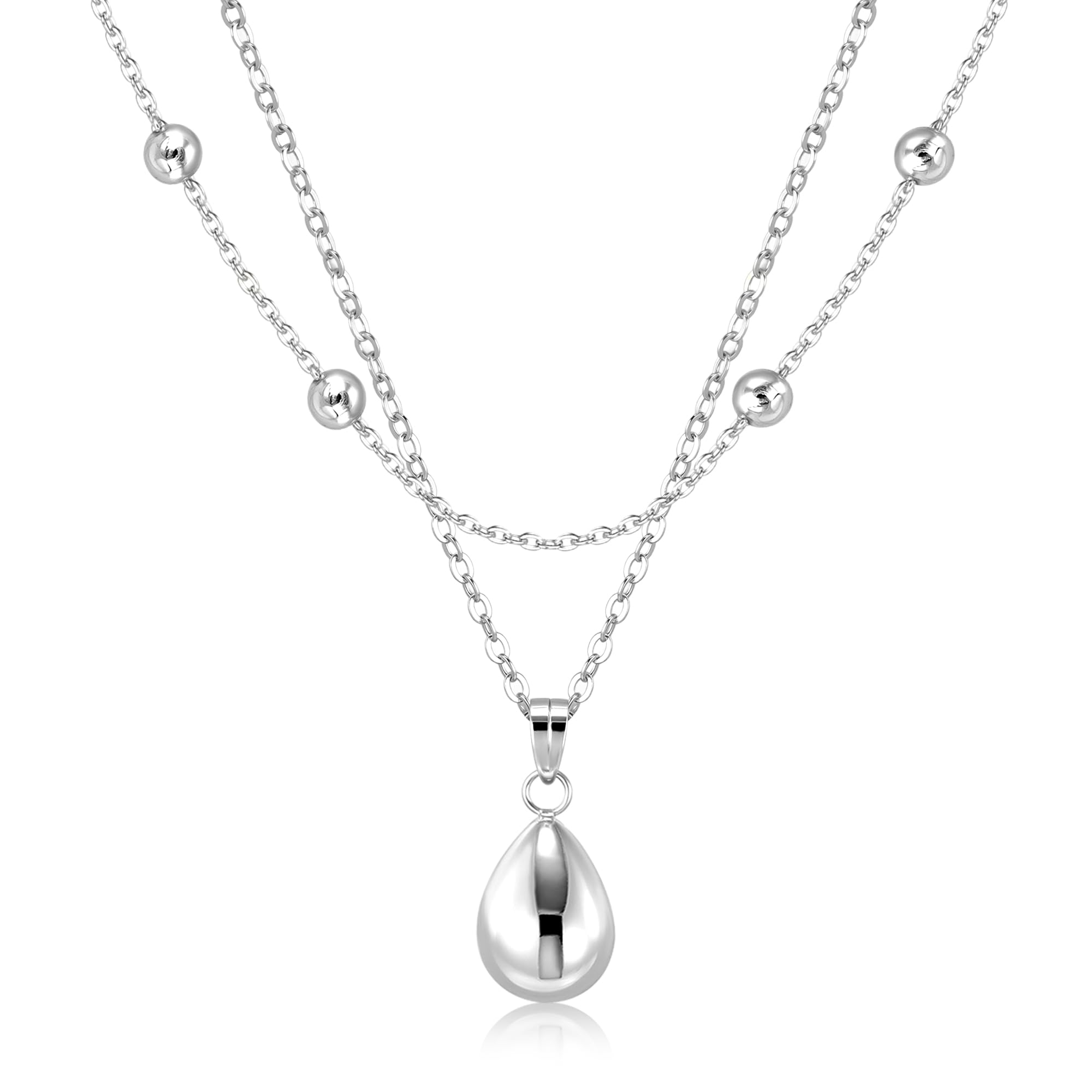 Collana Tuscany Silver In Argento 925 Placcato Oro Giallo Con Disco Lucido (41-43 Cm Regolabile)