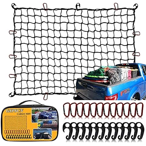 GSPSCN Cargo Net for Truck, Trailer, Boat, RV SUV Cover