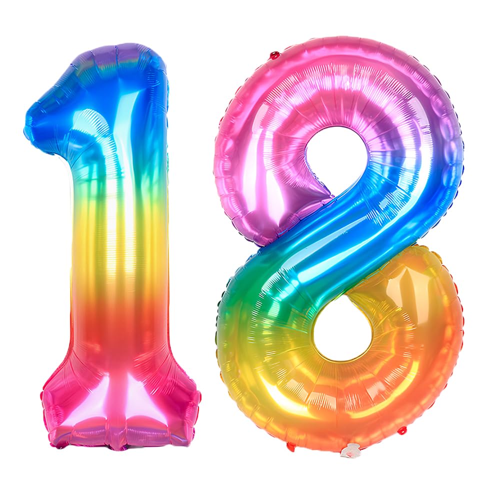 Foil Globo Número 5 Azul 40" (101cm), Inflable Helio o aire, Gigante Numeros 0-9, 10-19, 20-29, 30-100, Grande Globos Decoración para La Boda Aniversario y Cumpleaños Fiestas — view 494