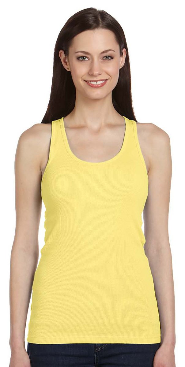 Bella+Canvas 4070 - Ladies' 2×1 Rib Racerback Longer Length Tank