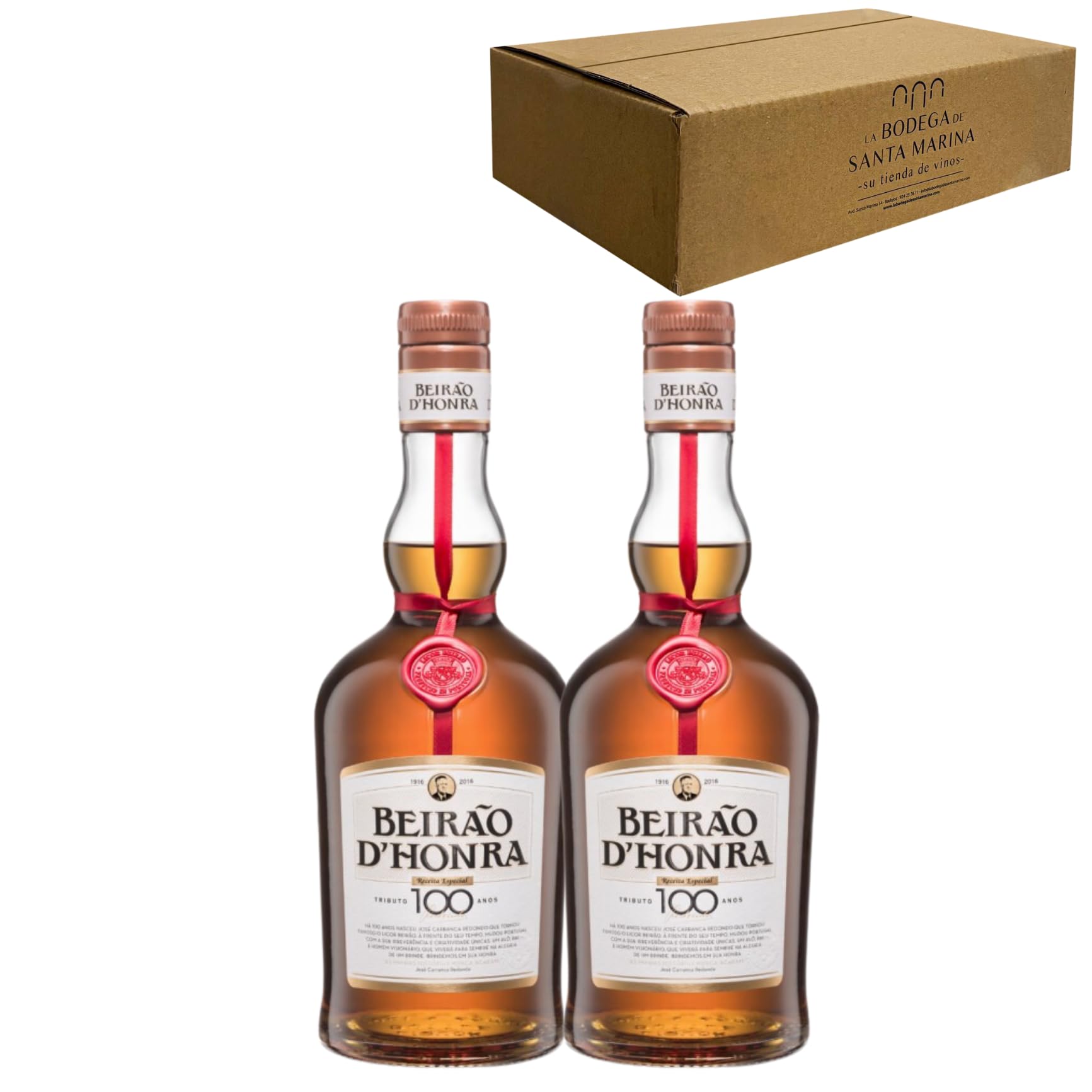 Beirão d’Honra - Celebra los momentos especiales con el licor perfecto Pack 2-70cl