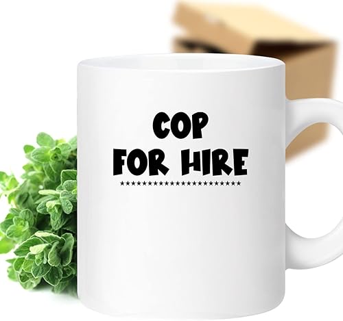 Bemrag Beak Clever Cop Appreciation Gift, Perfect For Father's Birthday, Funny Quote On 11oz Ceramic Coffee Mug