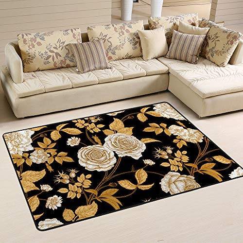 Grand tapis de salon abeille Ruchen pour réchauffer votre intérieur