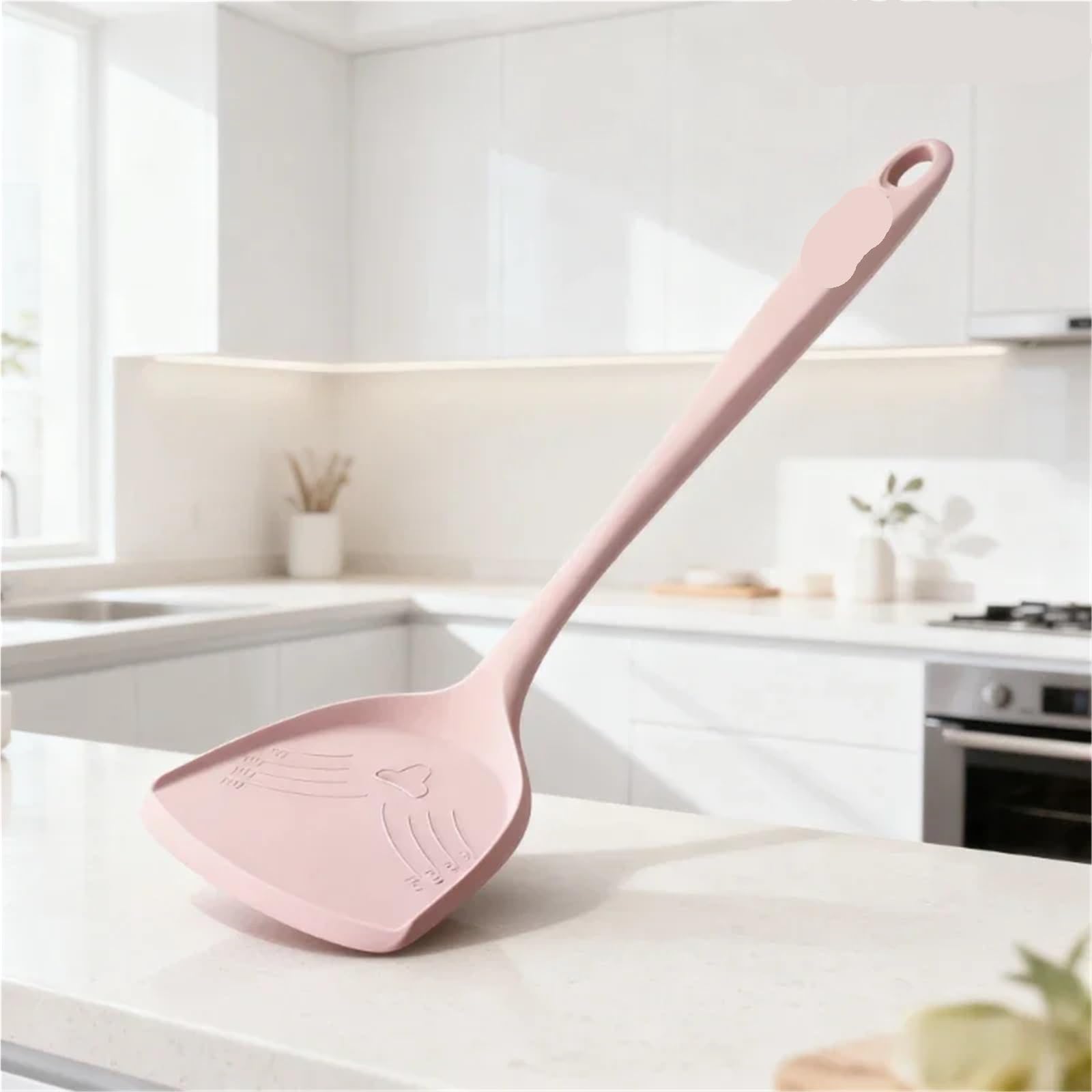 Set di utensili da cucina in silicone Spatola in silicone 3 pezzi/set speciale for padelle antiaderenti cucchiaio da cucina for uso alimentare padella for domestico(3pcs set)