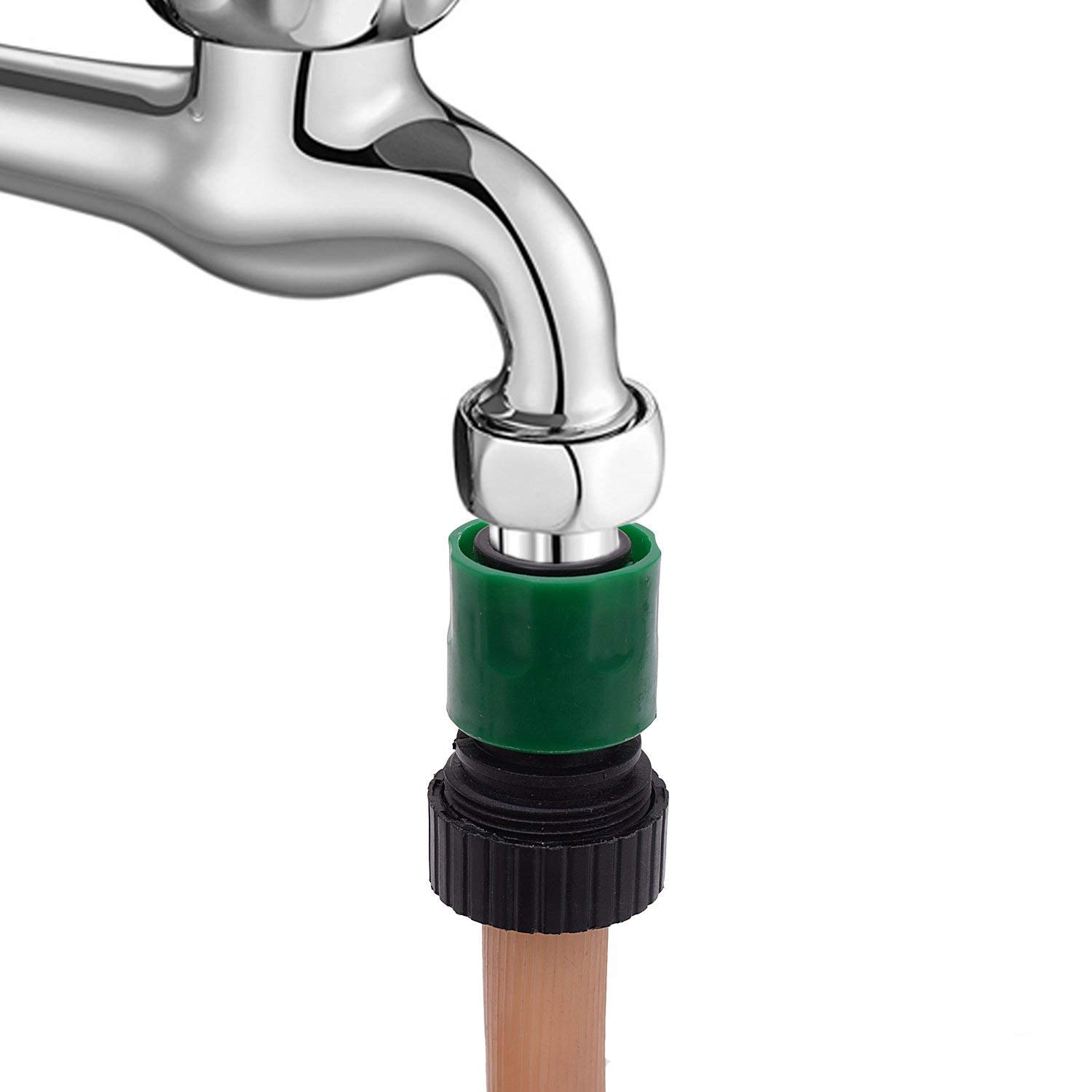 Klaxon 3/4 Inch Plastic Garden Water Hose Quick Connector Hose Fast Fitting (B08NWX2ZC4) Amazon Price History, Amazon Price Tracker