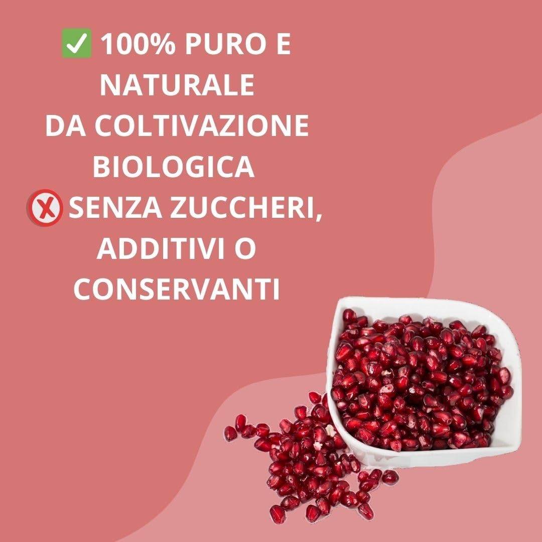 Succo di Melograno Bio 100% Puro - Bag in Box da 2 Litri - Qualità Wonderful - Made in Italy - Senza Zuccheri Aggiunti, Naturale, Antiossidante – Paracelsus.Farm