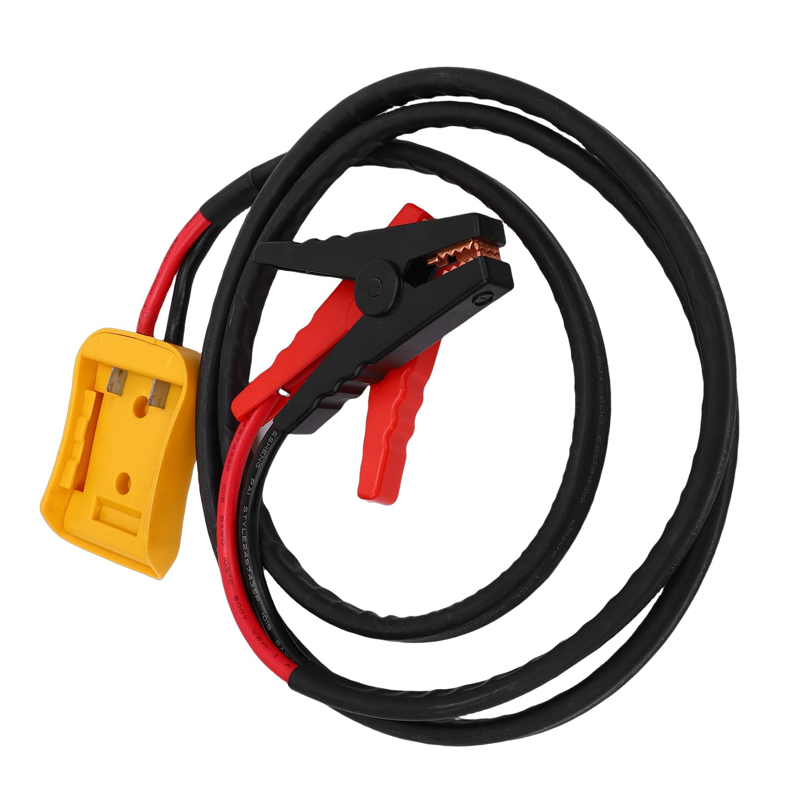 Ausla Câble de Démarrage de Batterie de Voiture, Câble de Démarrage Automobile en Fil de Silicone 8AWG pour SUV et Camions Légers (5,9 pieds)