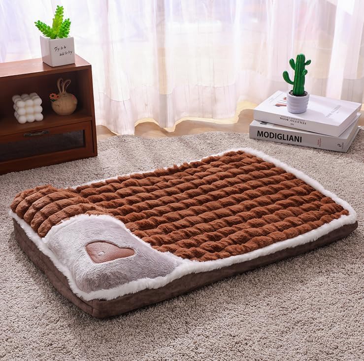 Cama Pet, Cama Colchão Ortopédica para Pet Cães 60 * 40 cm, Lavável e Resistente(Adequado Apenas para Raças de Pequeno a Médio Porte)