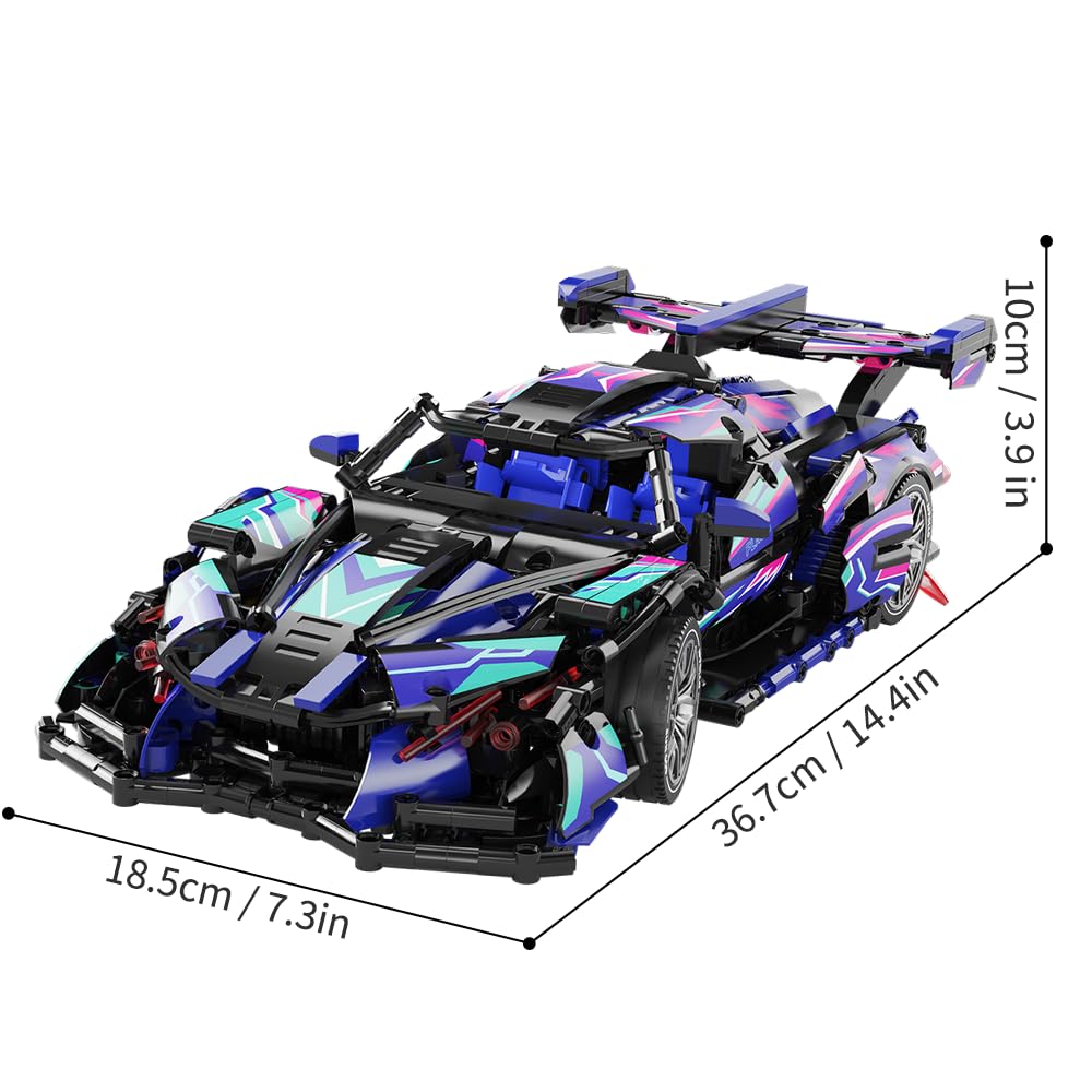 【希少】タイガーマックス BALSA ＋ ABS resin　ブルータイガー Amazon.com: APAWR Sports Car Building Blocks Toys for Boys