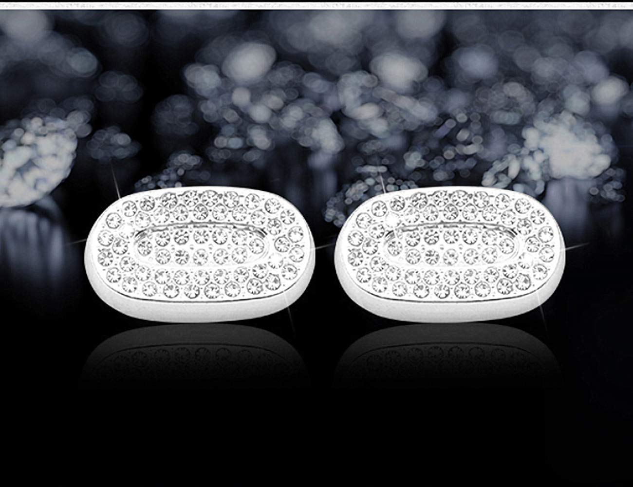 Cinkenyo Accesorios Brillantes Para Mercedes Benz, Emblema Con Logotipo W205 W212 W213 C117 C E S Cla Gla Glk Class Amg Calcomanias Para Decoracion