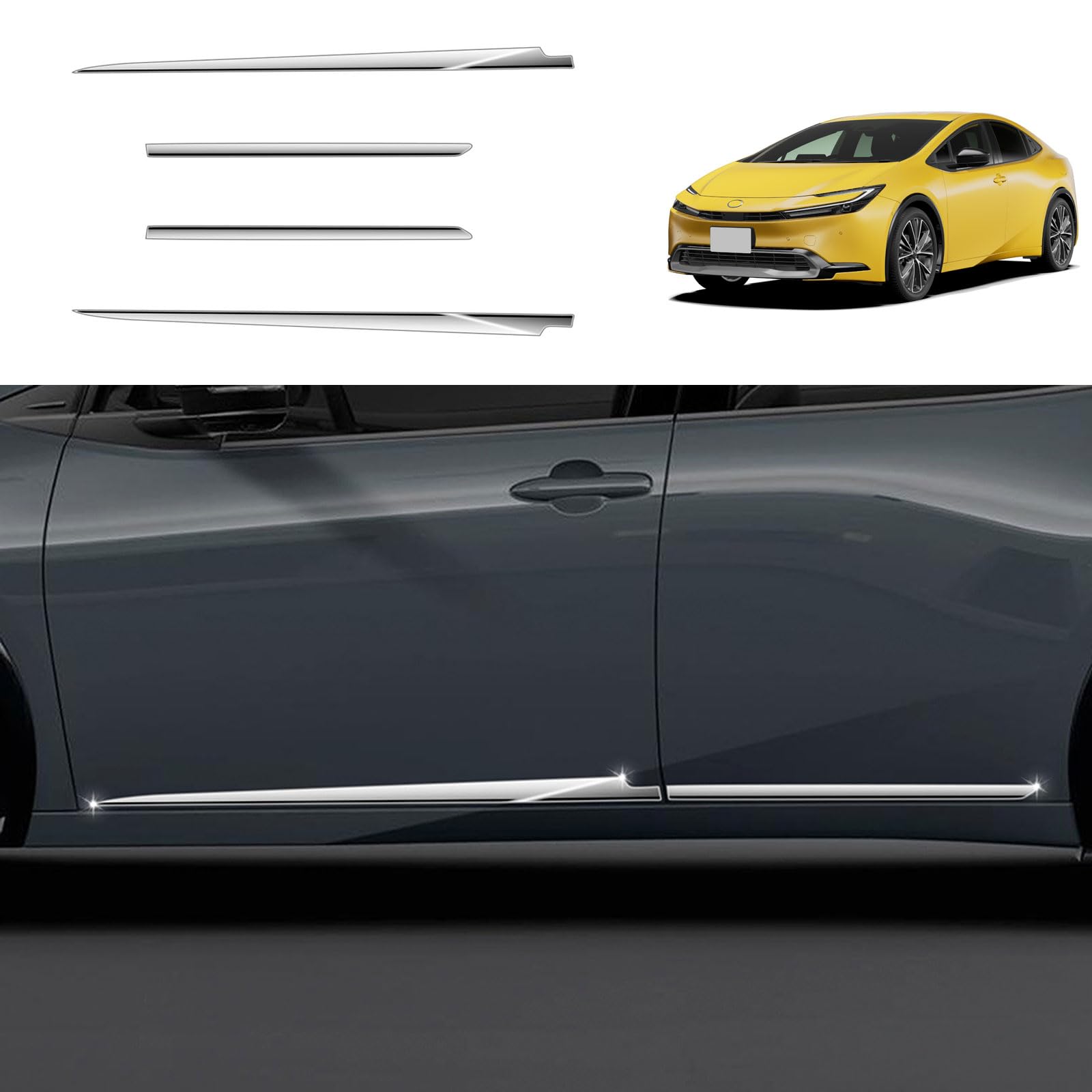 トヨタ 現行 プリウス 60 サイド ドア ガーニッシュ MSD16－47002